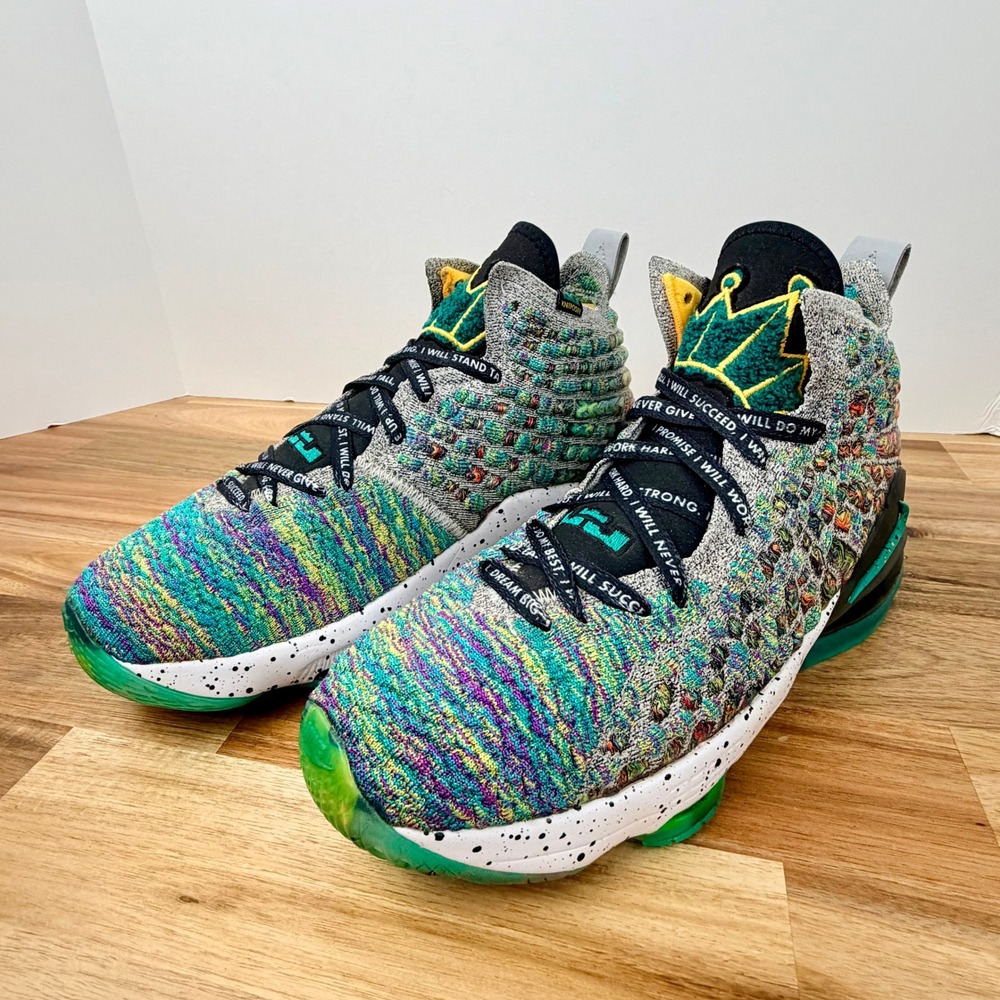Nike LeBron 17 More Than An Athlete Kids Basketball Shoes Multi-Color CW2761-300